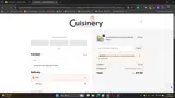 Cuisinery Food Market coupon verification screenshot