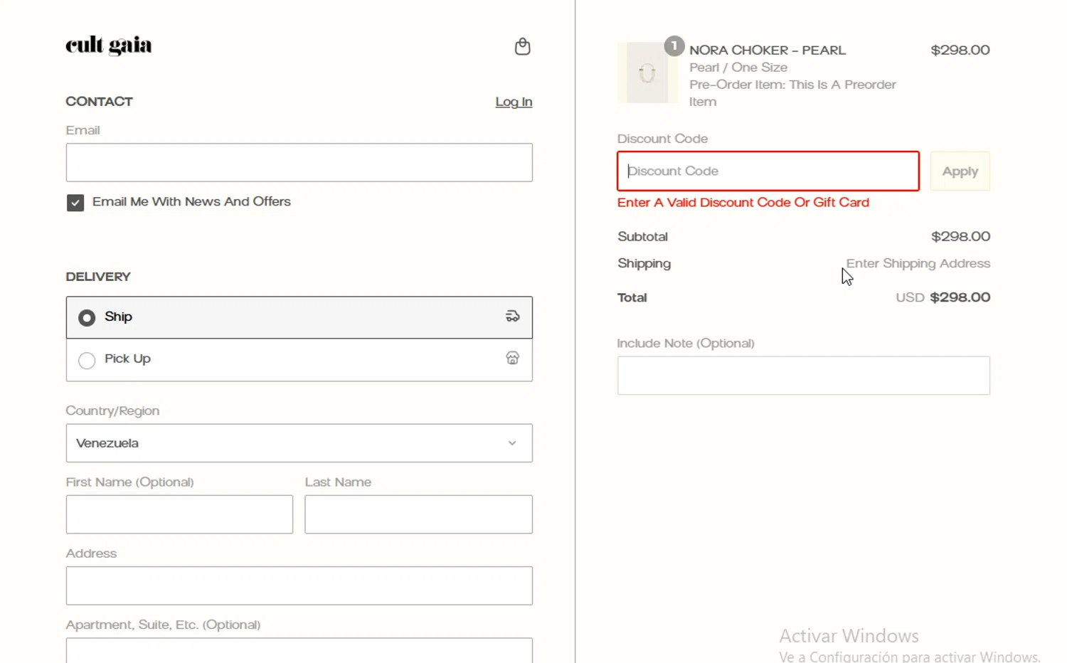 Cult Gaia promo code screenshot showing code Soleil applied at Cult Gaia checkout page. Uploaded by SimplyCodes community member danyx_gx on Jul 30, 2025