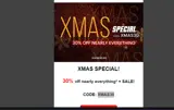 XMAS30 coupon verification screenshot