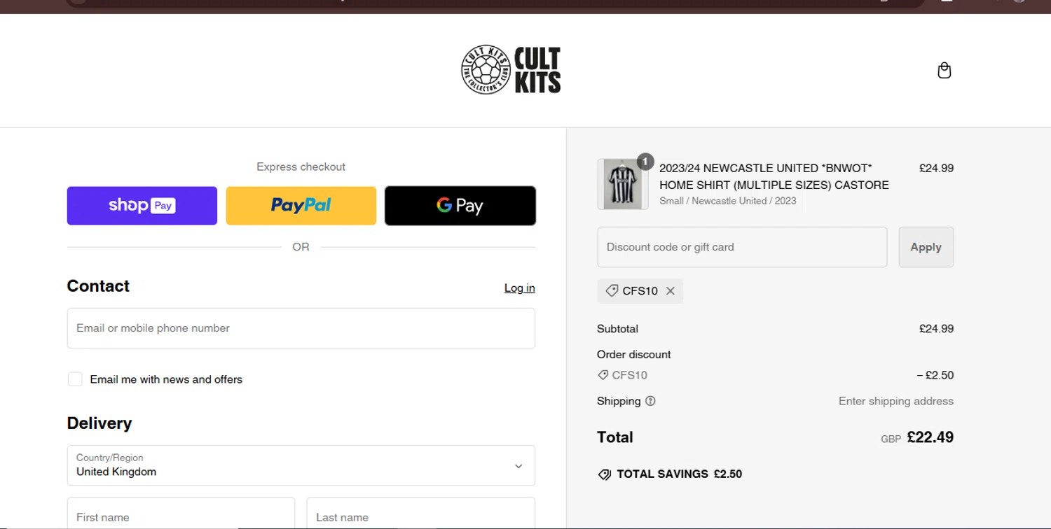 how to use Cult Kits coupons