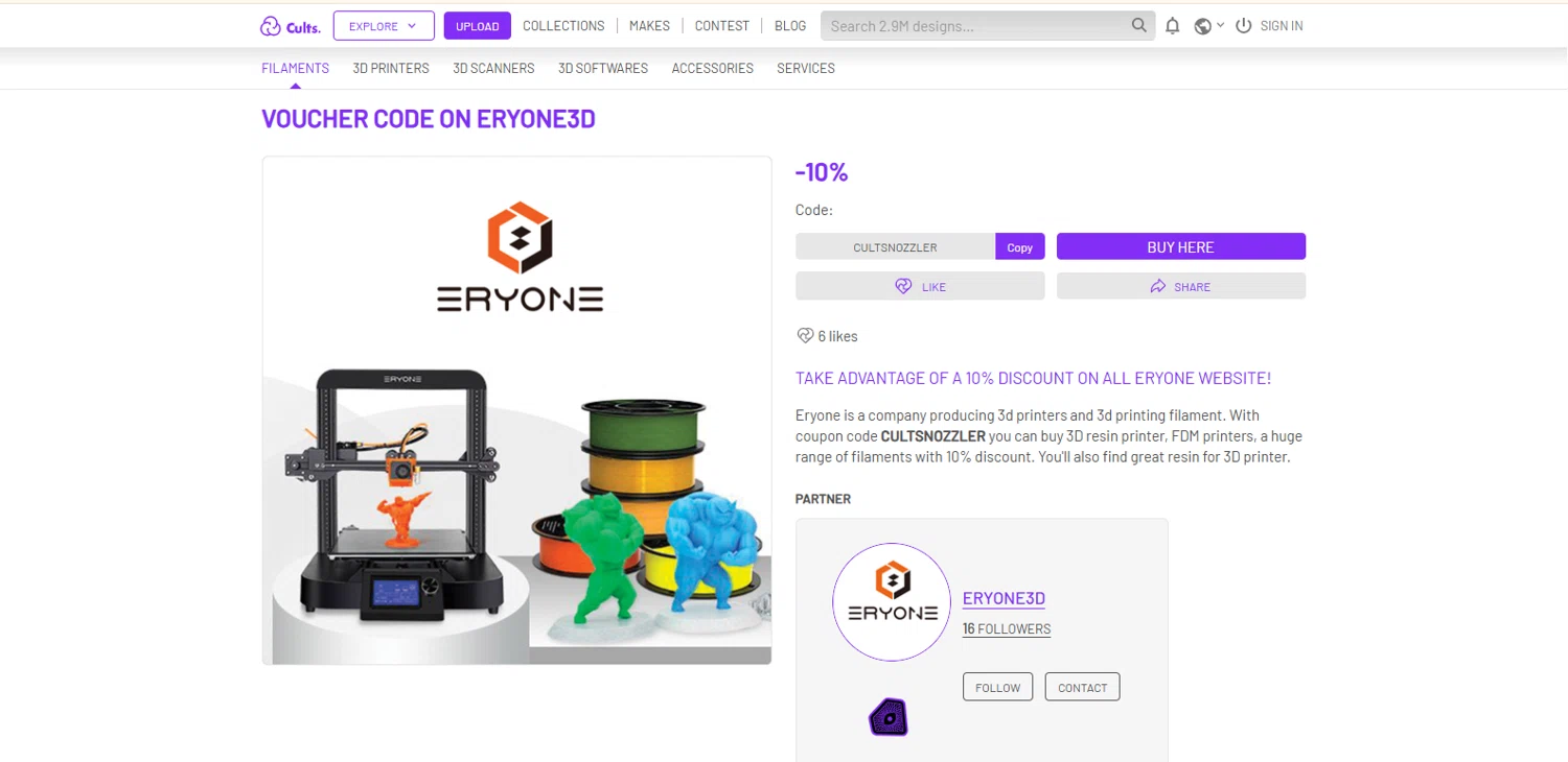 Cults promo code screenshot showing code CULTSNOZZLER applied at Cults checkout page. Uploaded by SimplyCodes community member Alydrop on Jan 3, 2026