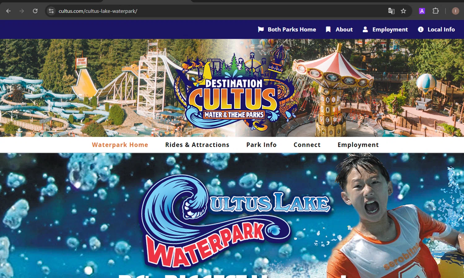 Cultus Lake WaterPark checkout page showing Cultus Lake WaterPark promo code box | Screenshot taken by SimplyCodes community member on Aug 9, 2024