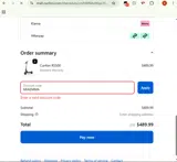 MIAEMMA coupon verification screenshot