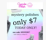 Cupcake Polish coupon verification screenshot
