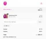 Cupcake Polish coupon verification screenshot