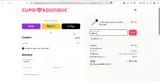 Cupid Boutique coupon verification screenshot