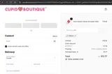Cupid Boutique coupon verification screenshot