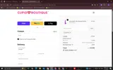 Cupid Boutique coupon verification screenshot