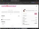 Cupid Boutique coupon verification screenshot