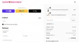 Cupid Boutique coupon verification screenshot