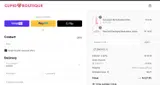Cupid Boutique coupon verification screenshot