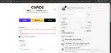 Cupids coupon verification screenshot