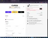Cupids coupon verification screenshot