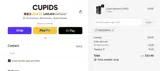 Cupids coupon verification screenshot