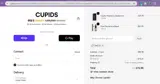 Cupids coupon verification screenshot