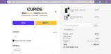 Cupids coupon verification screenshot