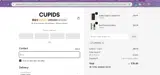 Cupids coupon verification screenshot