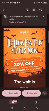 HALLOWEEN20 coupon verification screenshot