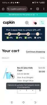 B3g1 coupon verification screenshot