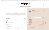 SHOP5 coupon verification screenshot