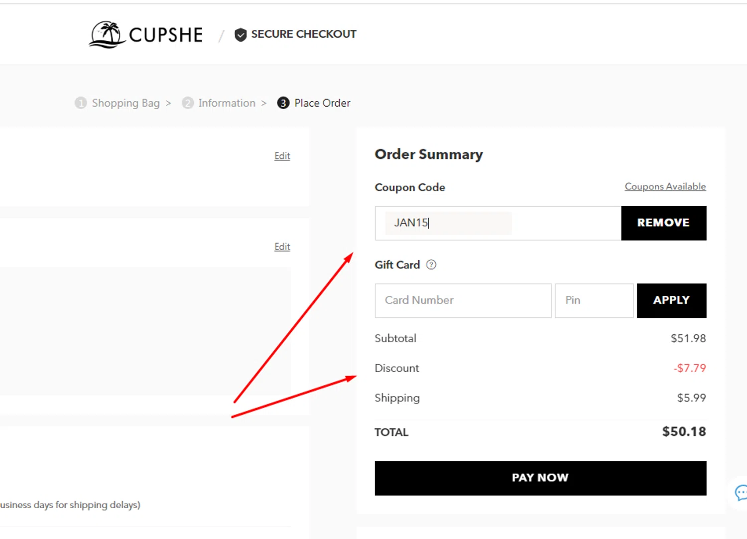 Cupshe Promo Codes 50 Off January 2024