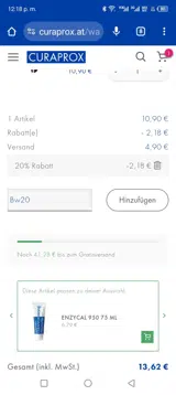 Bw20 coupon verification screenshot