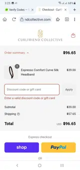 LABOUR25 coupon verification screenshot