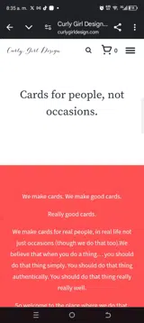 Curly Girl Design coupon verification screenshot