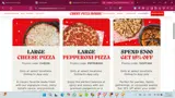 Curry Pizza House coupon verification screenshot