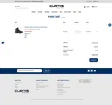 Curtis Blue Line coupon verification screenshot