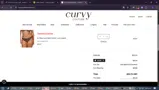 Curvy Couture coupon verification screenshot