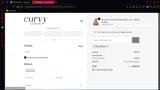 Curvy Couture coupon verification screenshot