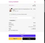 Curvy Couture coupon verification screenshot