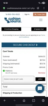 Feb10cs coupon verification screenshot