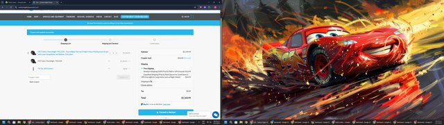 Custom Night Vision checkout page showing Custom Night Vision coupon code box | Screenshot taken by SimplyCodes community member on Jul 23, 2025