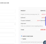 Custom Gamez coupon verification screenshot