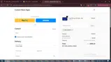 WELCOME10 coupon verification screenshot