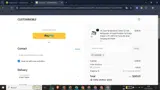 CUSTO10 coupon verification screenshot