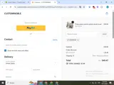 CUSTO10 coupon verification screenshot
