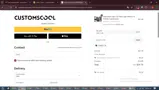 Customscool coupon verification screenshot