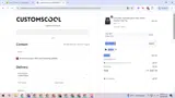 Customscool coupon verification screenshot