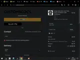 Customscool coupon verification screenshot