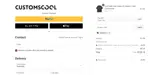 Customscool coupon verification screenshot