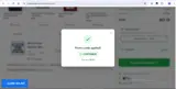 Custom Signs coupon verification screenshot