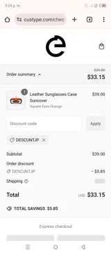 DESCUNTJP coupon verification screenshot