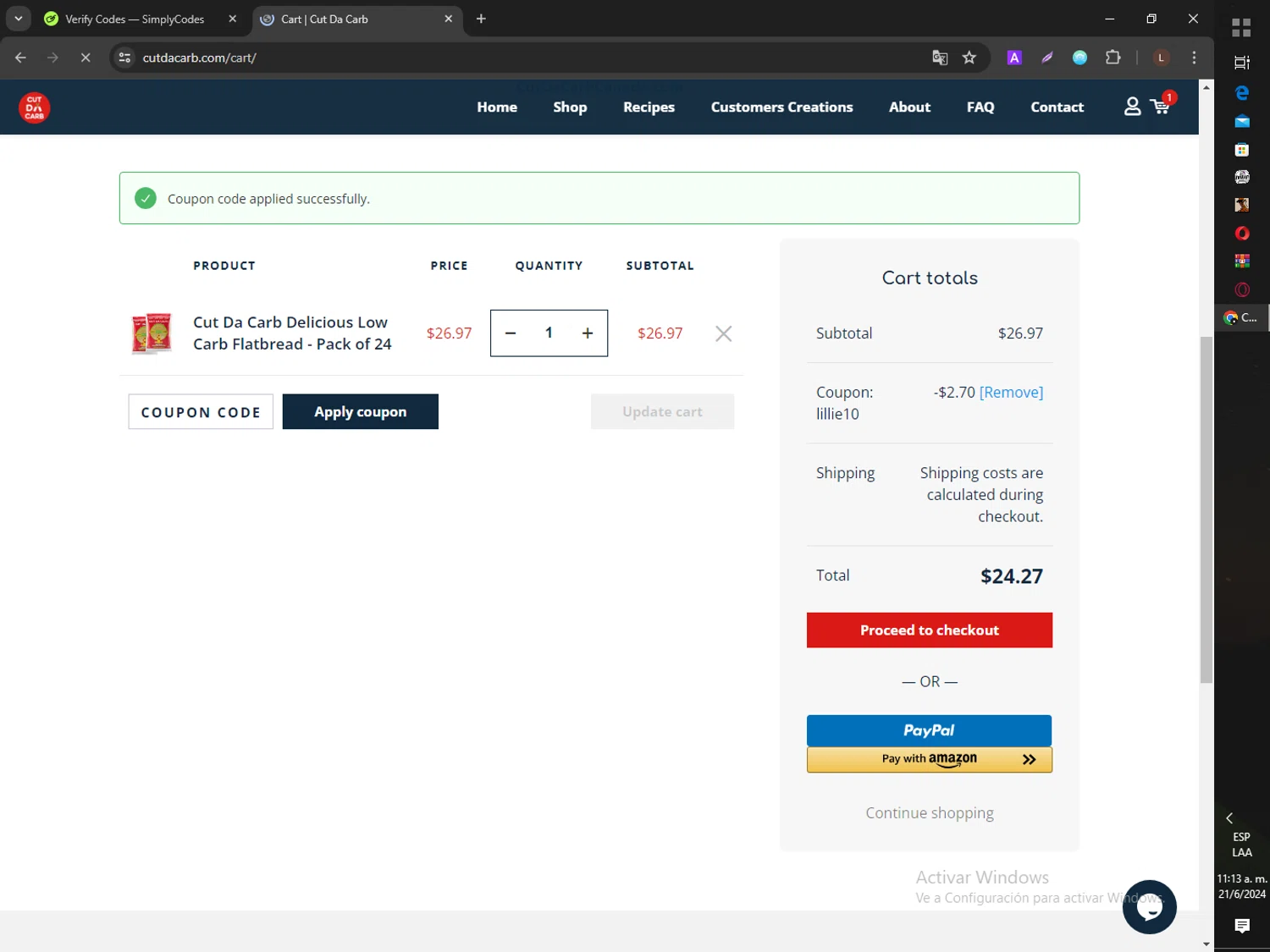 Cut Da Carb Coupon Codes 10 Off September 2024