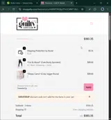 SweaterUp coupon verification screenshot