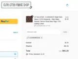 CLEARANCE35 coupon verification screenshot