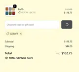 GETOFF coupon verification screenshot