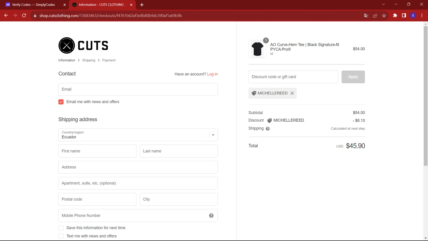 Cuts Clothing Promo Codes 20 Off December 2023